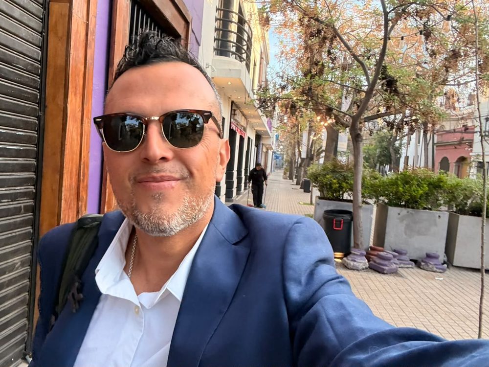 Jorge Manqui Monsalves en terreno
